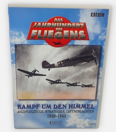 DVD - Kampf um den Himmel - Jagdflugzeuge, Strategien, Luftschlachten - 1939 bis 1945 +++EINZELSTÜCK+++