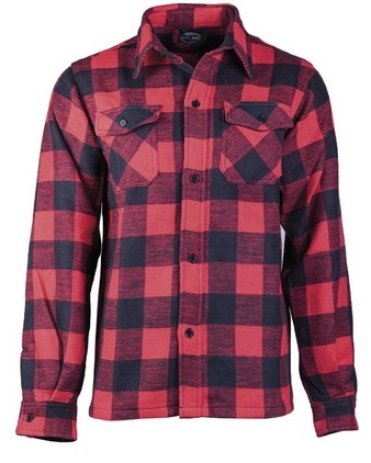 Hemd - Holzfäller - schwarz/rot