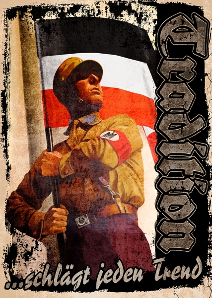 Poster - Kunstdruck - Tradition schlägt jeden Trend - 48x33cm