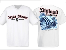 T-Hemd - Aryan Warrior - Vinland Expedition - weiß