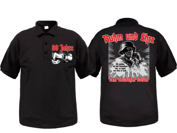 Polo-Shirt - 80 Jahre