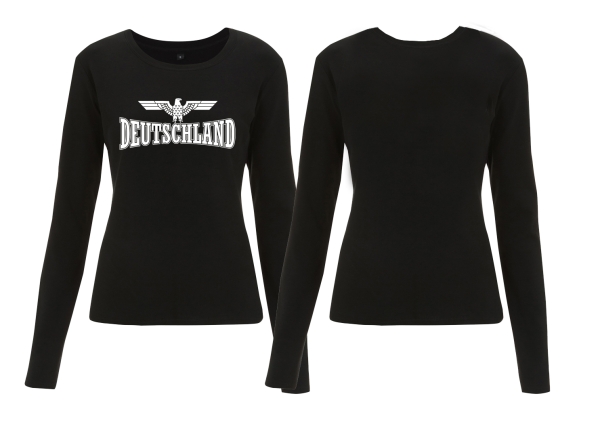 Frauen - Sweatshirt - Adler - WH35 - Deutschland - Motiv 2
