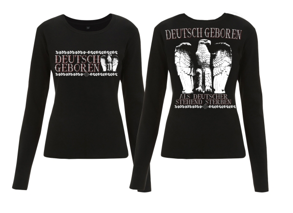 Frauen - Sweatshirt - Deutsch geboren