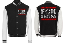 Frauen College Jacke - FCK ANTIFA - Motiv 10