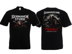 Frauen T-Shirt - Germanensturm - Auf in die Schlacht - schwarz