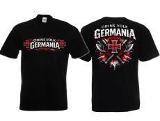 T-Hemd - Odins Volk Germania - schwarz