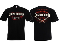 Frauen T-Shirt - Gassenhauer - Nur die Harten bleiben - schwarz