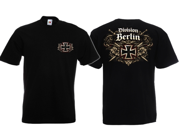 T-Hemd - Division Berlin - EK Version - schwarz