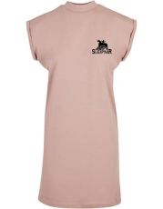 Kleid - Turtle Extended Shoulder Dress - Sleipnir - Logo - dusk rose