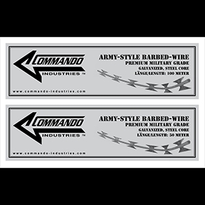 Stacheldraht - Natodraht CI "S" Premium - 50 Meter