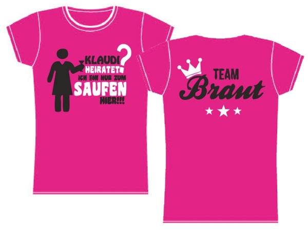 T-Hemd - "Hochzeit"