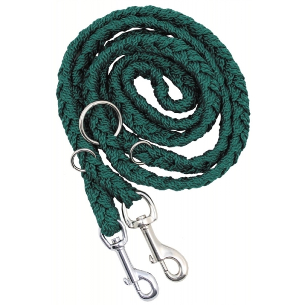 Hundeleine - geflochten - grün +++EINZELSTÜCK+++