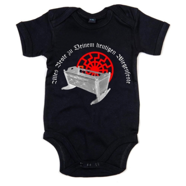 Baby-Bodie - Wiegenfest - schwarz