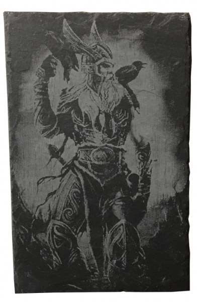 Schieferplatte - Odin