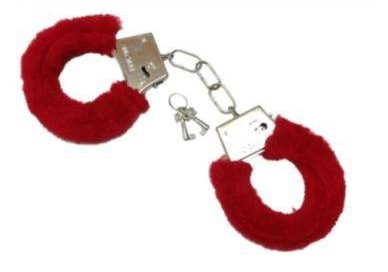 Plüschhandschellen Set - rot+++ANGEBOT+++