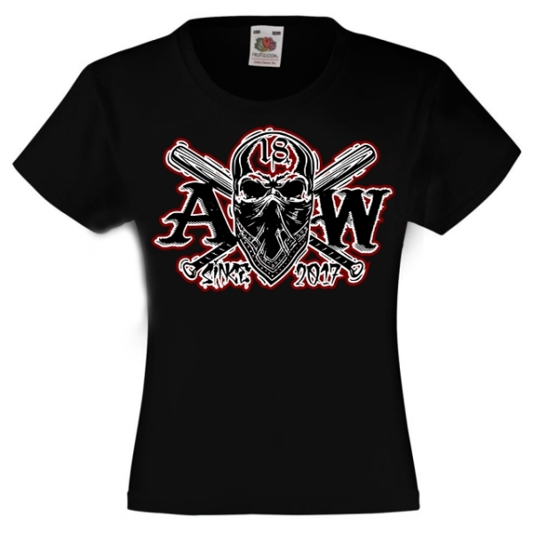 Kinder T-Shirt - A. Warrior - schwarz