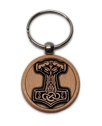 Holzanhänger - Thors Hammer