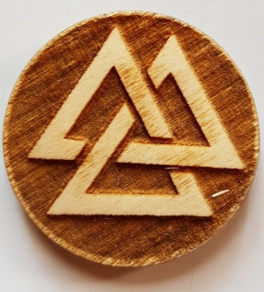 Magnet - Holz - Picts Knoten