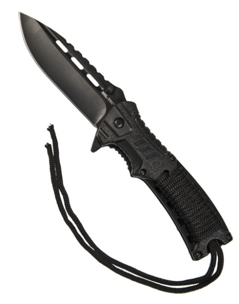 Messer - Paracord mit Feuerstarter - schwarz (9) 15318400