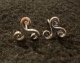 Ohrstecker - Triskele - 8mm - 925 Silber - 1 Paar