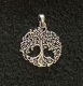 Silber Kettenanhänger - Lebensbaum 925 Silber
