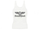 Frauen Top - Reichsadler - weiß/Silber