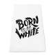 Handtuch - Born to be white - Logo