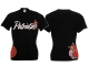 Frauen T-Shirt - Patriotin - schwarz/rot