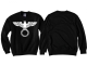 Pullover - Reichsadler - schwarz/weiß