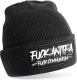 Mütze - BD - Fuck Antifa - Fuck Communism - schwarz/weiß