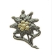 Mützenabzeichen - Edelweiß - Gebirgsjäger - WH