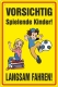 Blechschild - Vorsicht - spielende Kinder - BS447 (288)