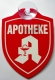Schild mit Saugnapf - Apotheke