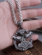 Halskette - Thors Hammer - mit Hugin & Munin