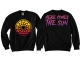 Pullover - Retro - Schwarze Sonne - Here comes the Sun - schwarz