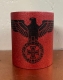 Glitzer Tasse - rot - Reichsadler - Eisernes Kreuz
