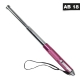 Mini Teleskop Abwehrstock - 13 Zoll - Mit Clip + Handschlaufe - pink KH - 160158 -