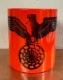 Farbwechseltasse - rot - Reichsadler mit Schwarzer Sonne