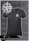 Frauen T-Shirt - Blutzeugen - Logo - Girly schwarz