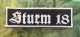 Aufnäher - Sturm 18 +++EINZELSTÜCK+++
