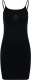 Kleid - Stretch Jersey Slim Dress - Black Sun - Iron - Motiv 2 - schwarz