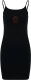 Kleid - Stretch Jersey Slim Dress - Black Sun - Flamme Empor - Motiv 2 - schwarz