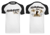 Raglan T-Shirt - Afrikakorps Bar Brattendorf - schwarz/weiß