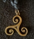 Anhänger - Triskele - Bronze - SBA - 039