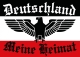 Deutschland meine Heimat - Aufkleber Paket 100 Stück