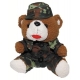 Kuscheltier - Teddybär - Heer - im flecktarn Anzug