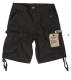 Short - Fallschirmjäger - PREWASH SCHWARZ +++NUR WENIGE DA+++