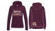 Frauen College Hoodie - Krawallgirl - Motiv 2 - burgundy