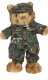 Anzug für Teddybär - flecktarn - klein+++EINZELSTÜCK+++