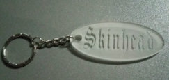 Schlüsselanhänger - PVC - Skinhead +++EINZELSTÜCK+++